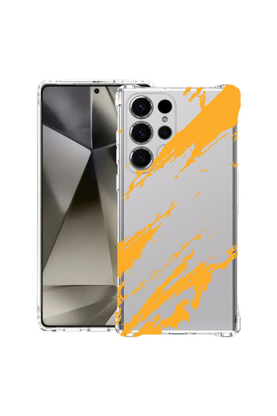 bestcase ® Husă Anti Shock Case for Samsung Galaxy S26 Ultra, Golden Stripes,...