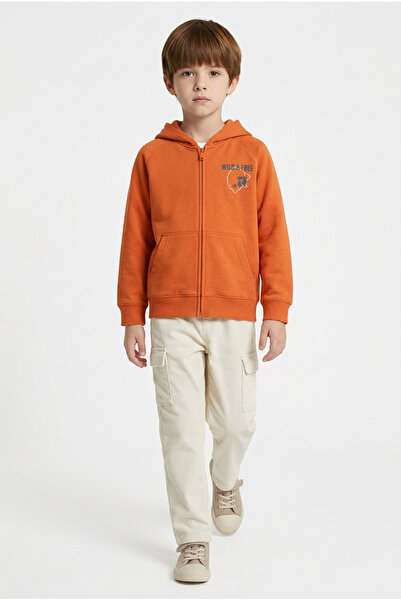 Kids Hooded sweatshirt with zipper