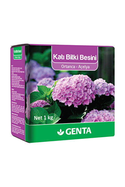 Genta Katı Bitki Besini 1 Kg | Ortanca ve Açelya Bitkileri İçin Özel Formül