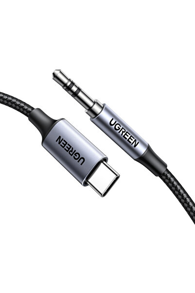 Ugreen USB-C to Aux Jak Ses Kablosu 3.5mm Audio Adapter Hi-Fi Stereo, 1 Metre...