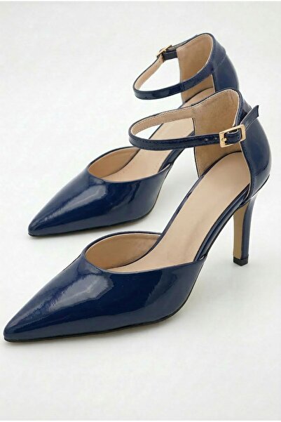 Redoxy Pantofi de seară cu toc înalt subțire, cu vârf ascuțit, design special...