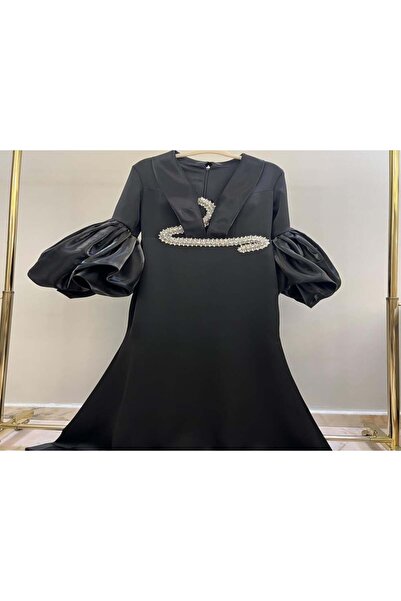 Generic black evening dress