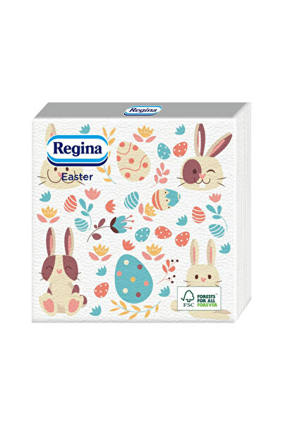 OEM Servetele de masa Paste,1 strat, 33*33 cm, model iepurasi