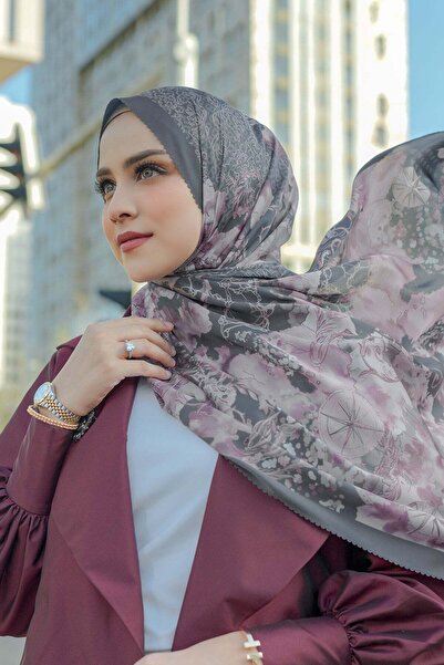 Buttonscarves شال الساتان من جورني - سنغافورة