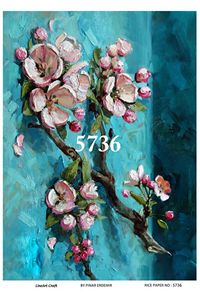 LİNEART DEKOPAJ KAĞIDI 5736