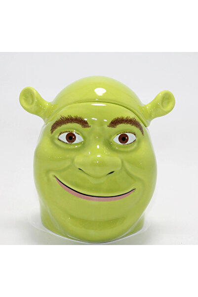 Livenda 3d shrek design mug with lid liv334