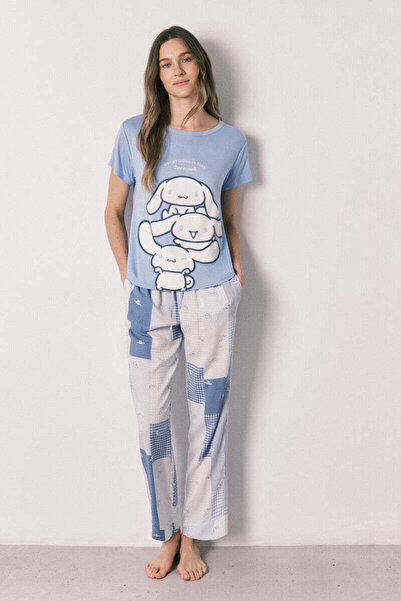 Women'secret Patchwork long pyjamas Cinnamoroll