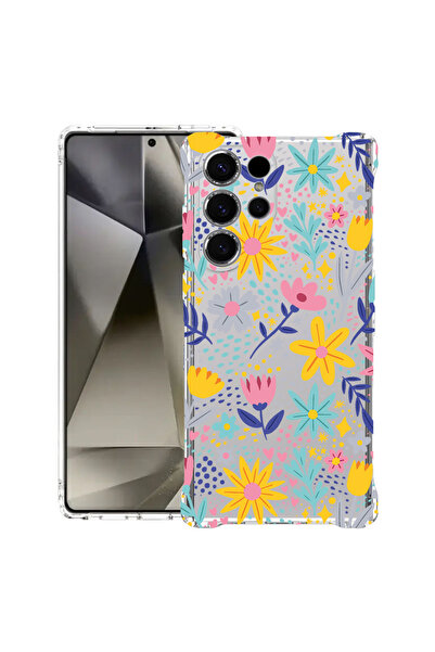 bestcase ® Husă Αντικραδασμική Θήκη για Samsung Galaxy S26 Ultra, Μικρά Λουλο...