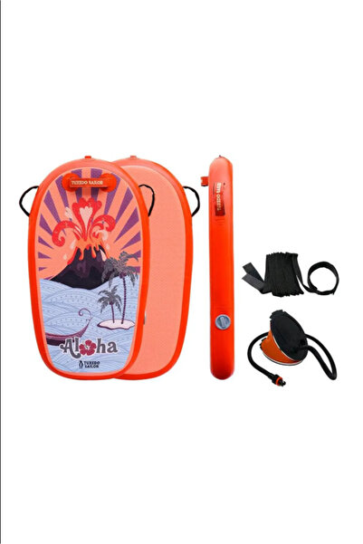 Funwater Aloha Bodyboard Çocuk ve Genç Sörf Tahtası - 110x51 cm Ultra Hafif