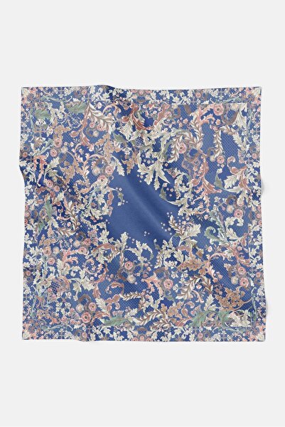 Buttonscarves Royale Grandeur Vual Eşarp - Azure