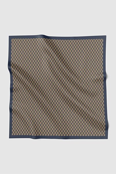 Buttonscarves Prism Vual Kare Eşarp - Blue Pea Tea