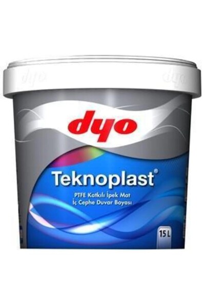Dyo Teknoplast PTFE Katkılı (Teflonlu) İpekmat İç Cephe Boyası Beyaz 7.5 Lt.