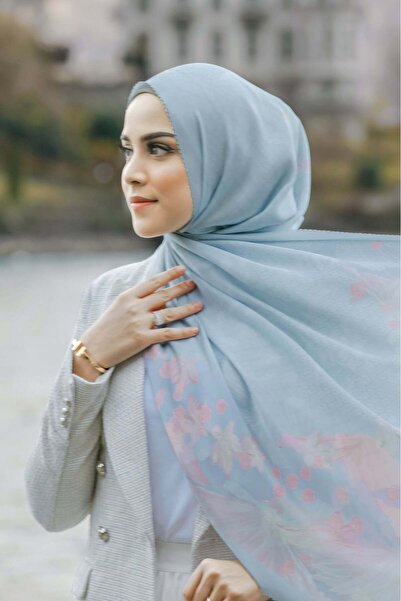 Buttonscarves شال إسالتفالد الساتان - فروست