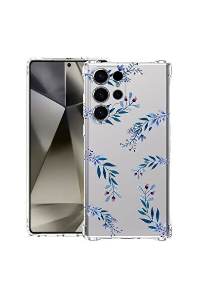 bestcase ® Husă Αντικραδασμική Θήκη για Samsung Galaxy S26 Ultra, Μπλε Λουλού...