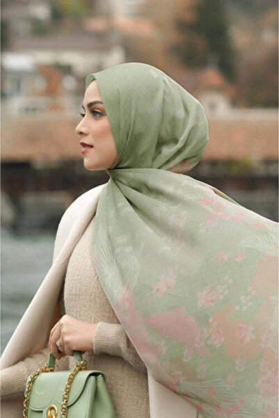 Buttonscarves Iseltwald Saten Şal - Leaves