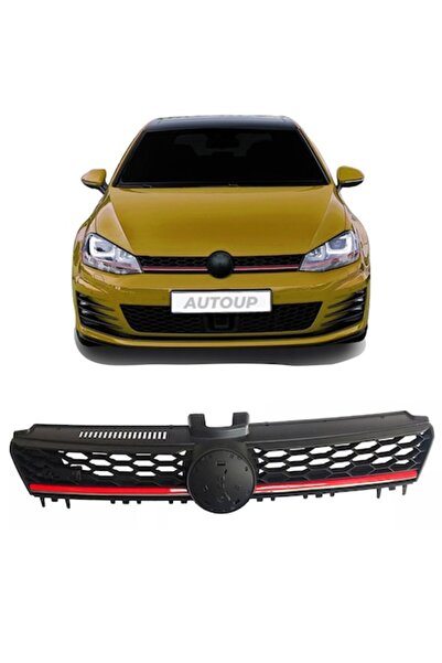 AutoUp Grilă radiator stil GTI pentru Volkswagen Golf 7 2012-2017