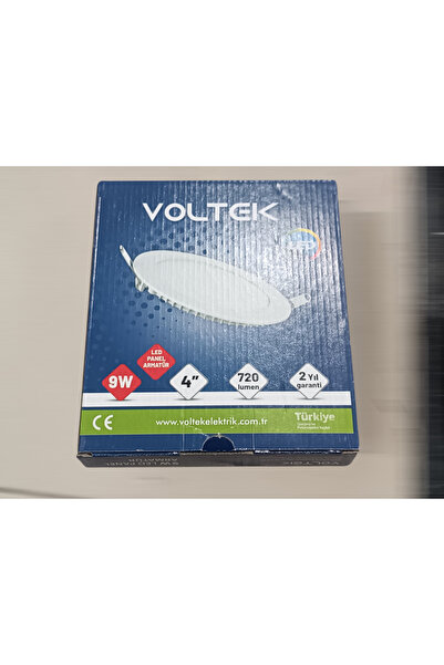 Voltek 5li PAKET 9W LED SPOT (BEYAZ)