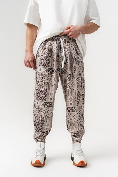 go gang own Σαλβάρια Σαχάρα με ελαστική μέση και μανίκια