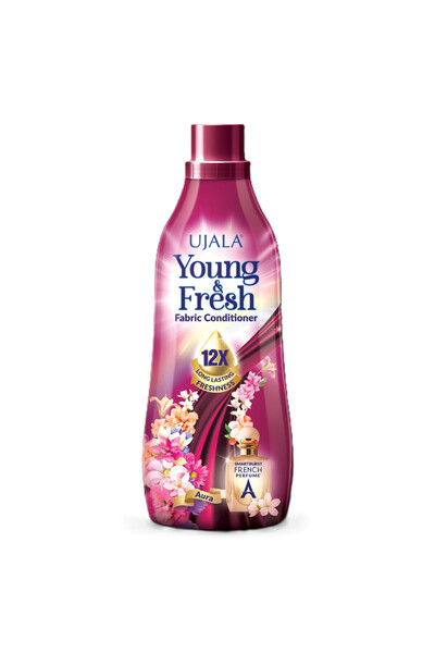 Ujala Young & Fresh Fabric Conditioner Aura 4 x 900 ml