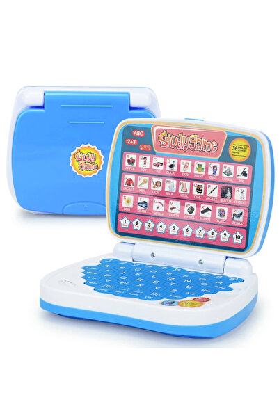 Choice3 لعبة كمبيوتر محمول صغير أزرق لتعليم اللغة الإنجليزية للأطفال. كمبيوتر...