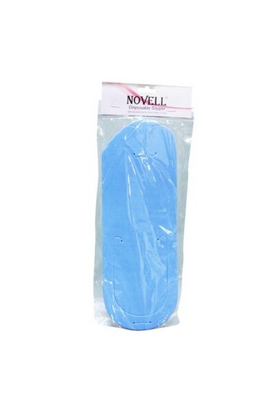 Novell شباشب زرقاء للاستخدام مرة واحدة | 4 مم