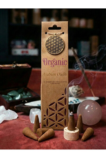 Namaruna Conuri parfumate Goodness - Oudh arab + suport ceramic