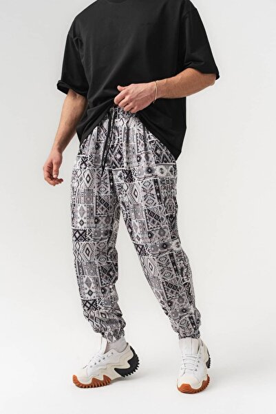 go gang own Σαλβάρια Σαχάρα με ελαστική μέση και μανίκια