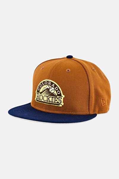NEW ERA x MLB Men Colorado Rockies Fitted Cap, Brown