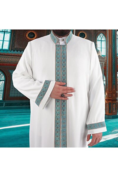 İkranur Feyruz Imam Robe White