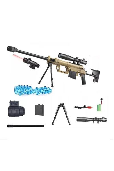 Generic بندقية M200 الكهربائية (BM-2011) مقاس واحد طلقات جل