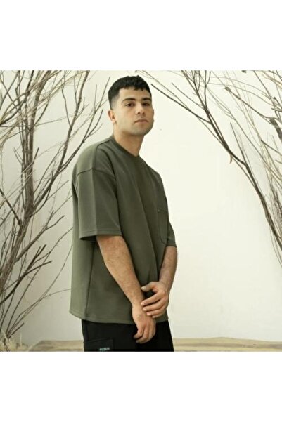 Regen Cotton Oversized T-Shirt | Olive