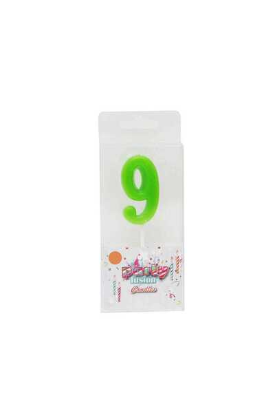 PartySupplies شمعة بارتي فيوجن رقم 9