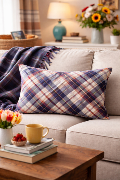 Evdek مزدوج الوجهين مستطيل غطاء وسادة 6EMD3