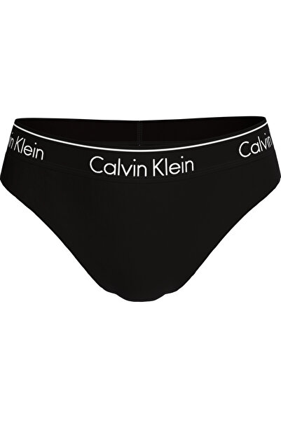 Calvin Klein Kadın Marka Logolu Siyah Hipster Bikini Altı