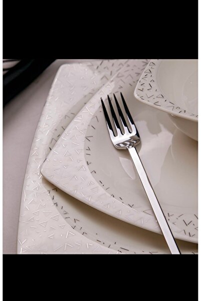 Kütahya Porselen Bone Mare 62 Parça Yemek Takımı 12580