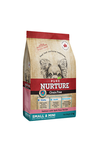 Pure Nurture Hrana pentru caini de talie mica si mini Grainfree, cu somon si ...
