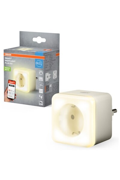 Osram SMART+ Wi-Fi (2.4 GHz) Smart Plug with Dimmable Night Light, 16A, 3680W...