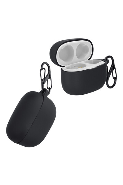 KWmobile Husă pentru căști Sony LinkBuds S, Kwmobile, Negru, Silicon, 59038.01