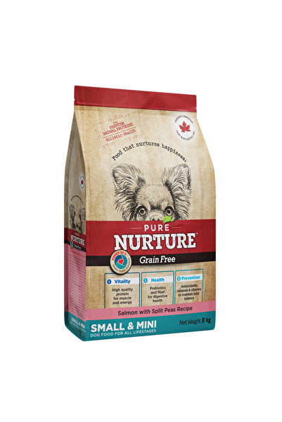 Pure Nurture Hrana pentru caini de talie mica si mini Grainfree, cu somon si ...
