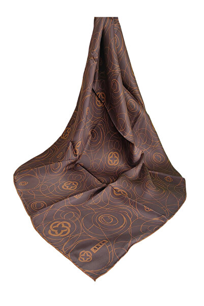 Aker Silk K Crepe Satin Scarf 2026 Summer Season 9124701-334