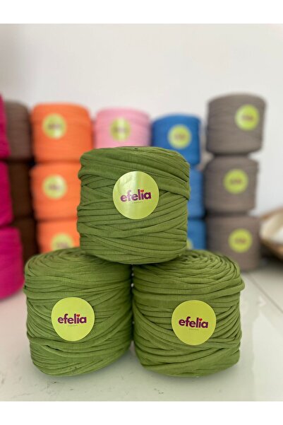 Leila shop Grass Green Knitted Combed Cotton Yarn Bag Bag Yarn - (600-650Gr) ...