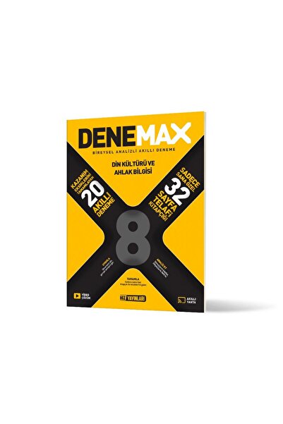 Hız Yayınları Denemax 8. Sınıf Din 20’li Akıllı Deneme