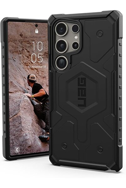 UAG سامسونج S24 ألترا باثفايندر ماج سيف أسود