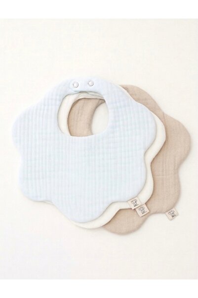 Boho Piccolo مجموعة من 3 مرايل أطفال مصنوعة من القطن العضوي بنسبة 100% مكونة ...