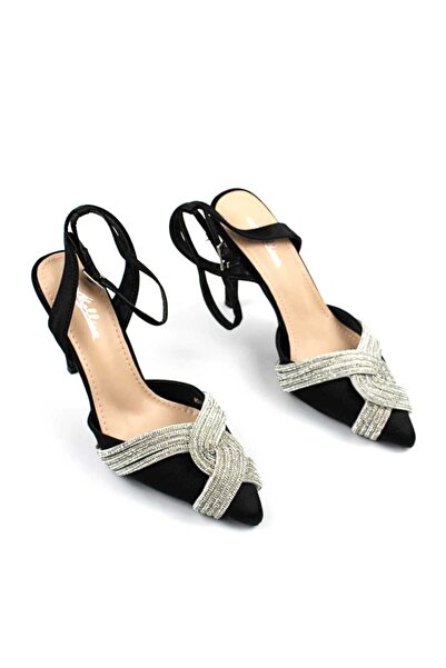 mm Pantofi eleganti , de dama , accesorizati , MS19044-BLACK