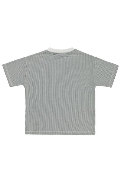 Civil Boys Karyoka Stitched T-Shirt for Ages 10-13 - Blue 13-14 Years