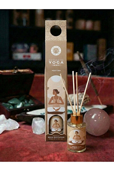 Song of India Difuzor de parfum Moonshine Yoga cu bețișoare - Aqua Zen - 30 ml