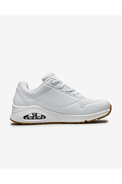 SKECHERS Wht Uno Women's Sports Shoes 73690 White