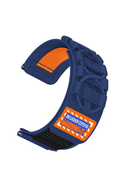 Gpack Kospet Tank M3 Ultra Kordon Kayış Orbital Örgülü Halat Tasarım 22/orb Mavi
