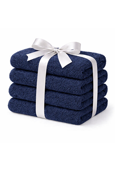 The Cotton Connection Luxury 100% Cotton Bath Towels – Pack of 4, (70x140 cm)...